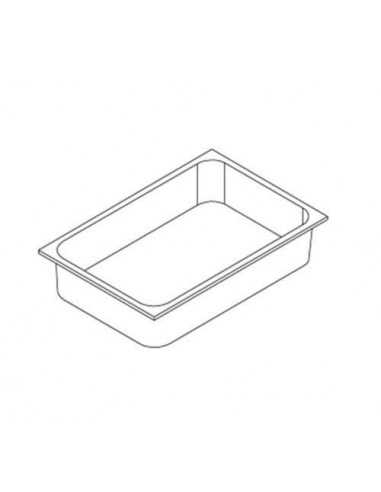 Tanques de acero inoxidable GN 1/1 C 32.5x53x10h