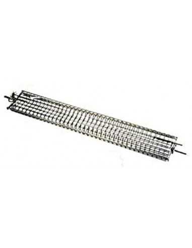 Flat or round stainless steel grille cm 76/91/96 - Per Model Capri, Planetaries and Elba