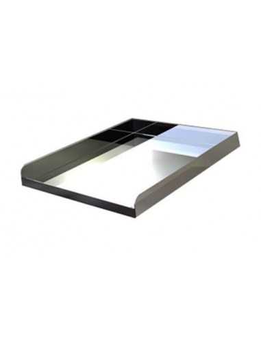 Stainless steel plate cm 37,5 x 47 for Model Churrasco