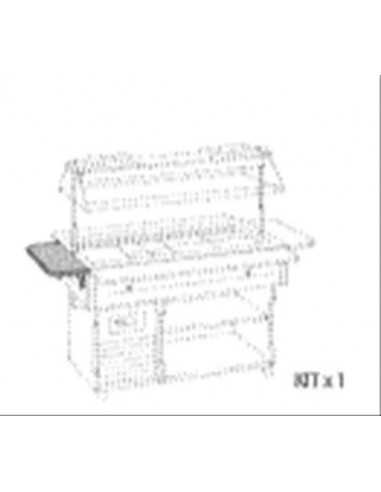 Short plate holder kit (colors: RAL)