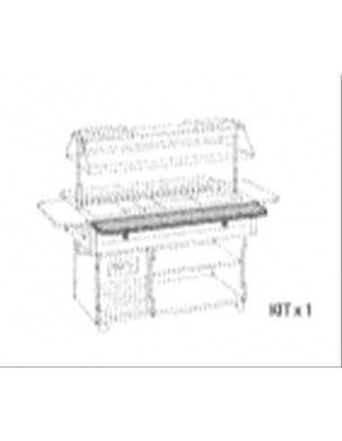 Kit for long plates for Model 4 (colors: RAL)