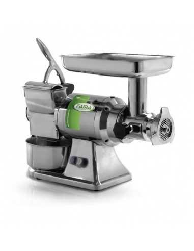 Meat mincer and grater - Single phase - Mincer 300 Kg/h - Grater 70 kg/h