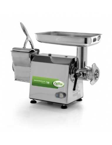 Meat mincer and grater - Single phase - Mincer 200 Kg/h - Grater 50 kg/h