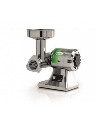 Meat mincer with production of 30 kg per hour - Single phase - Mouth cm 6