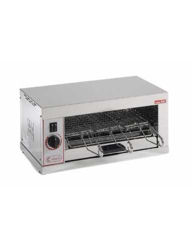 Professional toaster with 3 tongs - With quartz heating elements