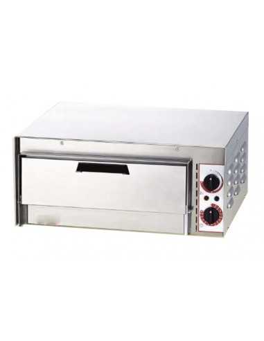 Forno pizza elettrico - N.1 pizza - Cm 55 x 43 x 20 h