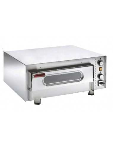 Electric pizza oven with 1 chamber - Cm 71 x 61 x 35 h