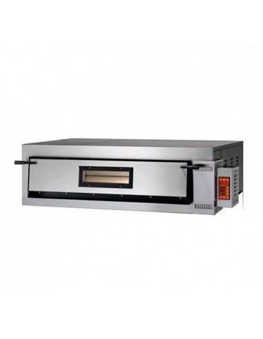 Electric pizza oven for 6 pizzas - cm 115 x 121 x 42h