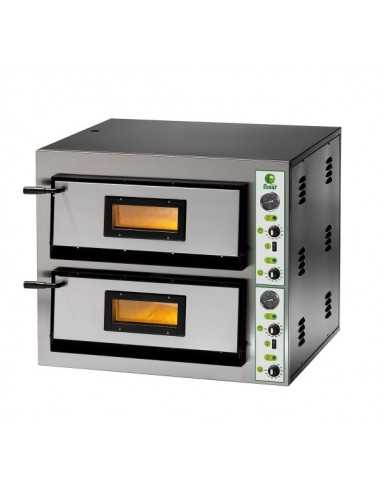 Electric pizza oven for 9+9 pizzas - cm 115x 102 x 75 h