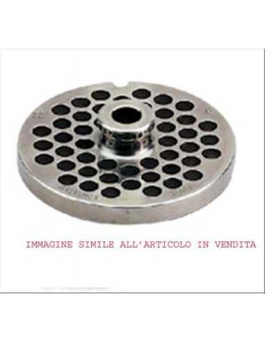 Tritacarne plates (enterprise) in stainless steel self-refining for tritacarne mod 32 - Diameter holes mm 3.5