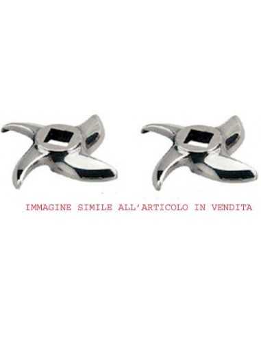 Coltelli sistema Unger in acciaio inox autoaffilante - mod R70 per tritacarne mod. 12