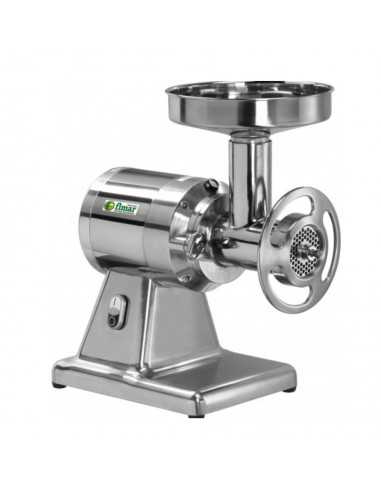 Tritacarne da 150-250 kg all'ora - Monofase - Tramoggia inox