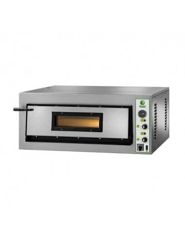 Electric pizza oven for 6 pizzas - cm 90x 102 x 42 h