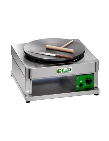 Gas crepe maker  - Diameter mm 400 - With power regulation