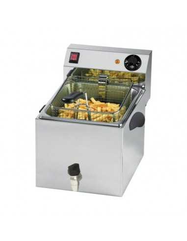 Electric fryer - Capacity lt 15 - Cm 28 x 43 x 25 h