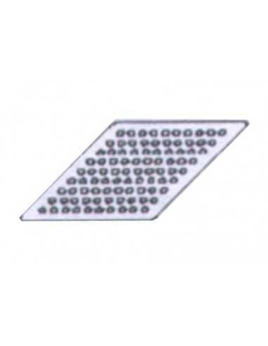 Stainless steel perforated top cm 53 x 32.5