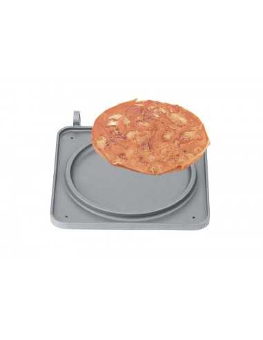 Interchangeable waffel plate - shape: 1 waffles Ø 22 cm - teflonate aluminium