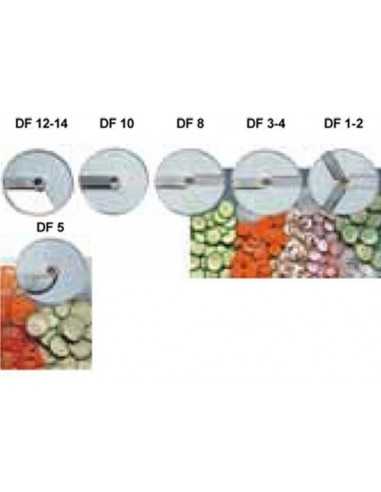 Disco DF1 - For cutter/mozzarella - thickness slices mm 1