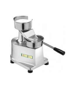 Manual hamburger press with 13 cm mould