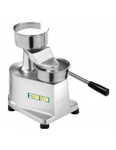 Manual hamburger press with 10 cm mould