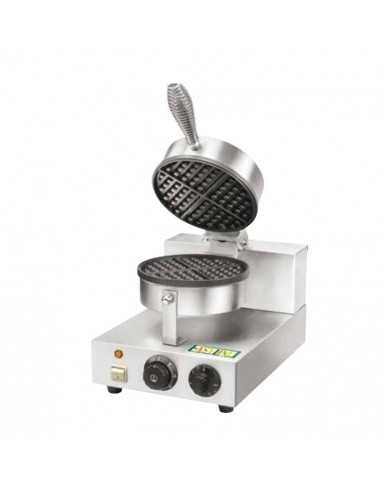 Professional waffle maker for waffles Ø cm 18.5