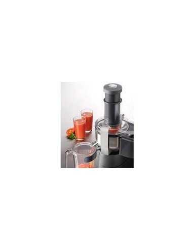 Juice centrifuge continuous operation with stainless steel basket