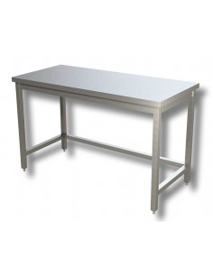 Table per day AISI 430 - Depth 60
 TABLES - P 60-cm 160 x 60 x 85 h 