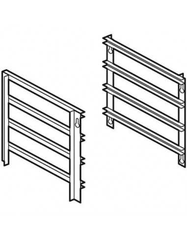 Doors for compartment and worktop - N. 4 floors - Interasse cm 7